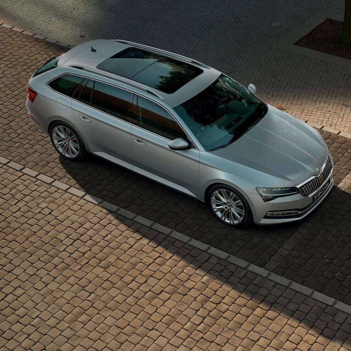 Skoda Superb 2 панорамная крыша